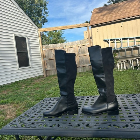 La Canadienne black knee high leather boots size 6‎ - Picture 4 of 9